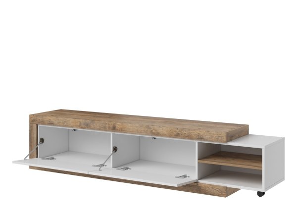 Nábytek do obývacího pokoje SINTRA 2 dub Samdal/bílý lesk