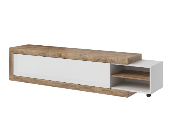 Nábytek do obývacího pokoje SINTRA dub Samdal/bílý lesk