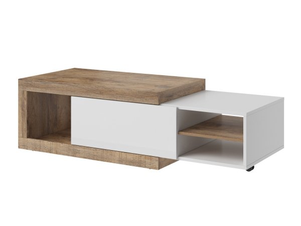Nábytek do obývacího pokoje SINTRA dub Samdal/bílý lesk