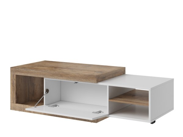 Nábytek do obývacího pokoje SINTRA dub Samdal/bílý lesk