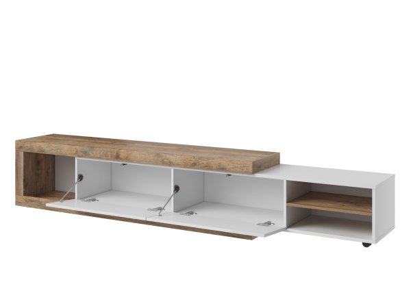 Nábytek do obývacího pokoje SINTRA 2 dub Samdal/bílý lesk