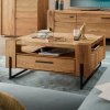 Dubový konferenční stolek z masivu ARTISAN dub přírodní