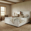 Postel boxspring s úložným prostorem SOLO