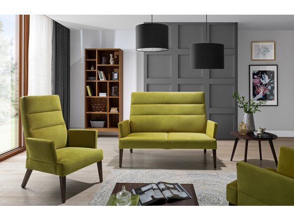 Rozkládací pohovka s úložným prostorem PRATO