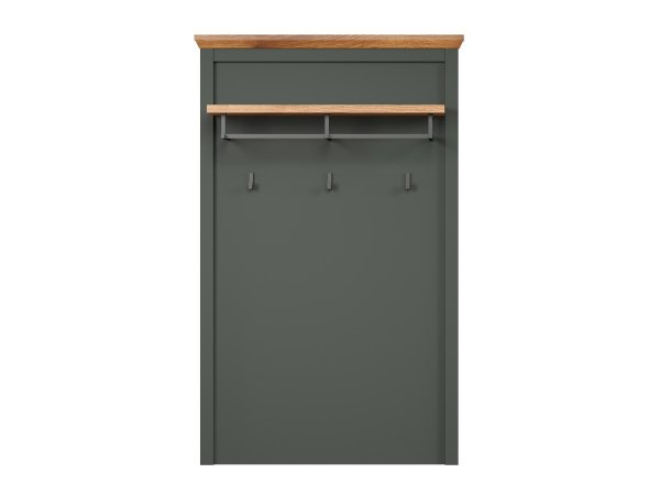 Nábytek do předsíně STANTON tmavě zelená/dub Evoke