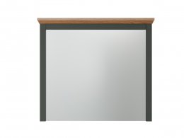 Zrcadlo do předsíně STANTON (typ 2209-450-04) tmavě zelená/dub Evoke