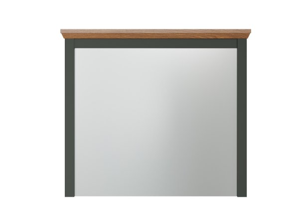 Zrcadlo do předsíně STANTON (typ 2209-450-04) tmavě zelená/dub Evoke