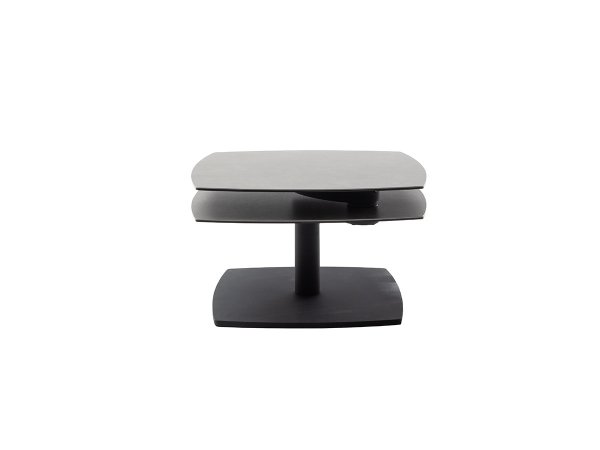 Konferenční stolek SUSAKI keramika antracit/kov černý mat