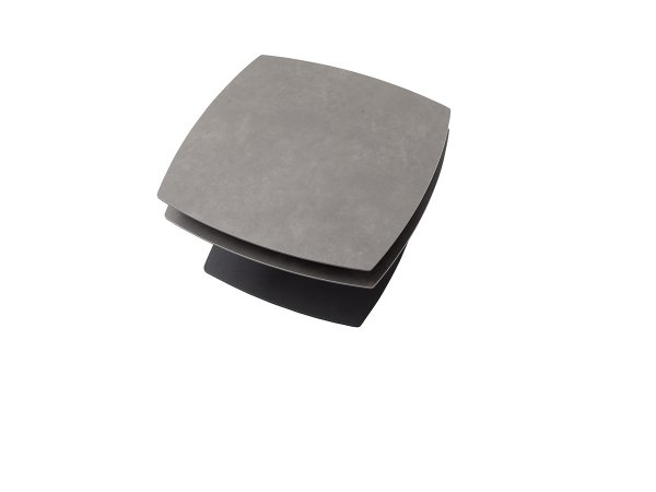 Konferenční stolek SUSAKI keramika antracit/kov černý mat