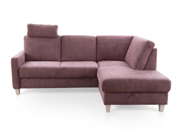 Malá rohová rozkládací sedací souprava ve skandinávském stylu SUMMER 2