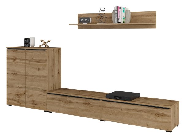 Nábytek do obývacího pokoje TANA dub wotan