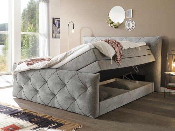 Postel boxspring s úložným prostorem TARRAGONA