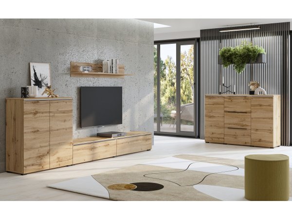 Komoda do obývacího pokoje (typ 26) TANA dub wotan