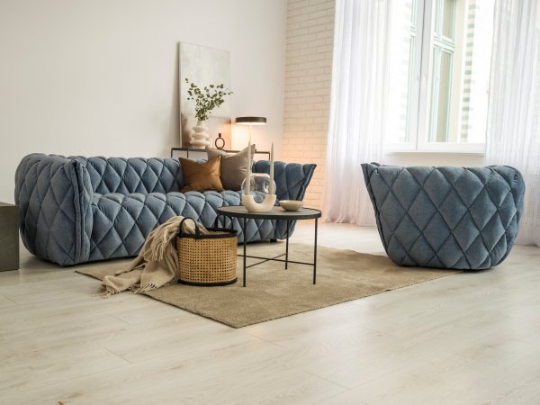 Luxusní pohovka 3-sed GOLDY