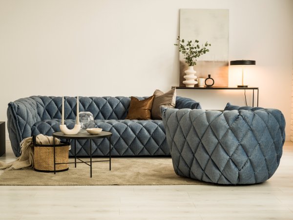 Luxusní pohovka 3-sed GOLDY