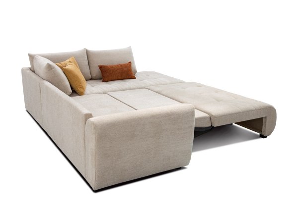 Stylová rohová rozkládací sedací souprava TREZZO