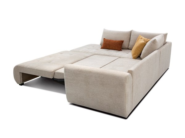 Stylová rohová rozkládací sedací souprava TREZZO