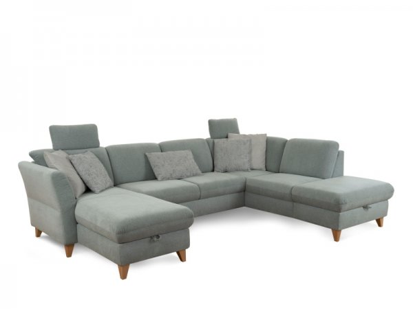 Sedací souprava ve skandinávském stylu TRELLEBORG ve tvaru U