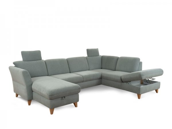 Sedací souprava ve skandinávském stylu TRELLEBORG ve tvaru U