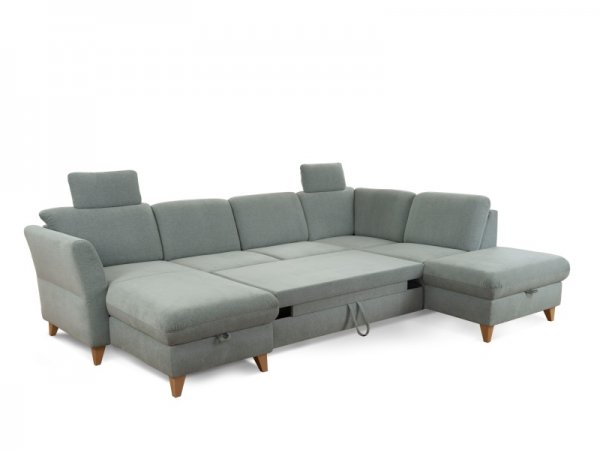 Sedací souprava ve skandinávském stylu TRELLEBORG ve tvaru U