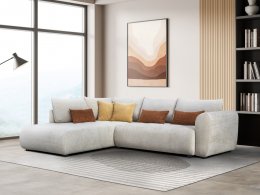 Stylová rohová rozkládací sedací souprava TREZZO