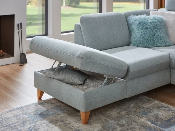 Sedací souprava ve skandinávském stylu TRELLEBORG ve tvaru U