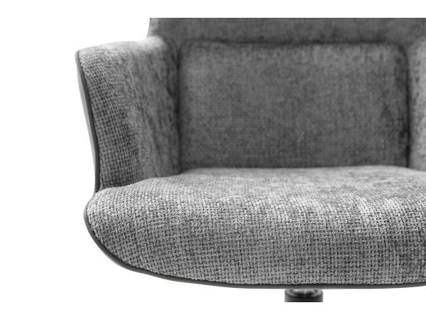 Jídelní otočná židle TURA, antracitová