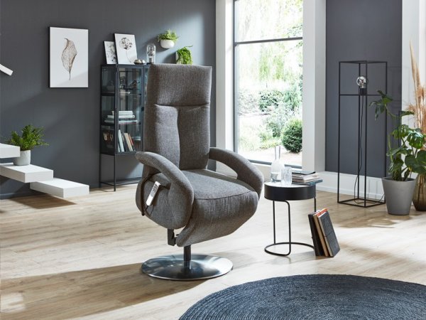 Polohovatelné křeslo otočné TV TYCOON