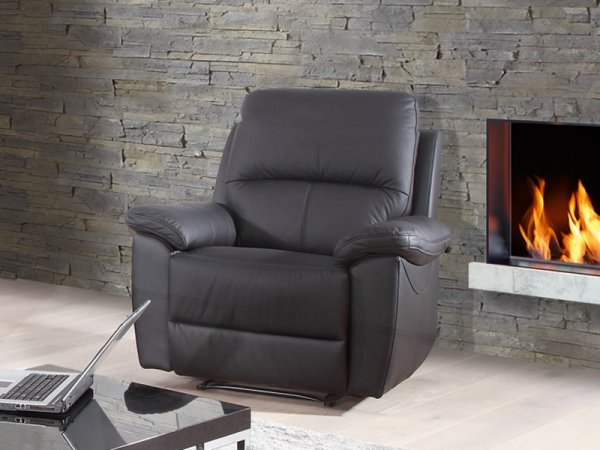 Kožená pohovka s funkcí relax TRIPOLIS