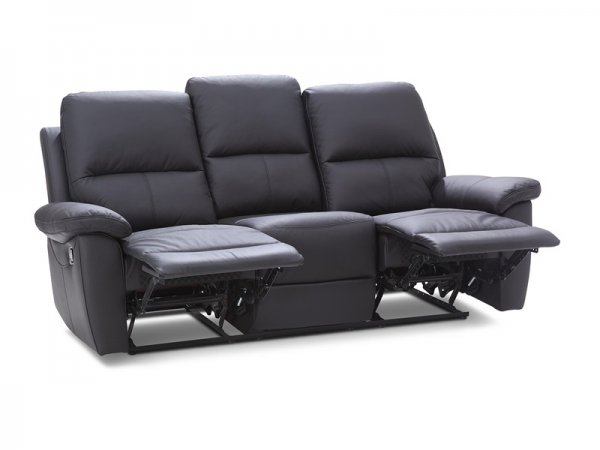 Kožená pohovka s funkcí relax TRIPOLIS