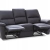 Kožené křeslo s funkcí relax TRIPOLIS