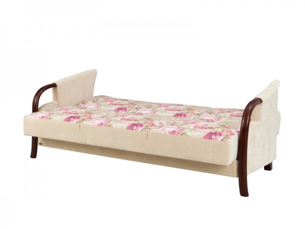 Křeslo s dřevěnými područkami MODEL D