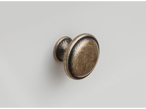 Vitrína LUNO úzká bílá/ořech levá