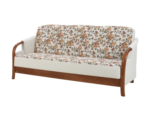 Křeslo s dřevěnými područkami MODEL E