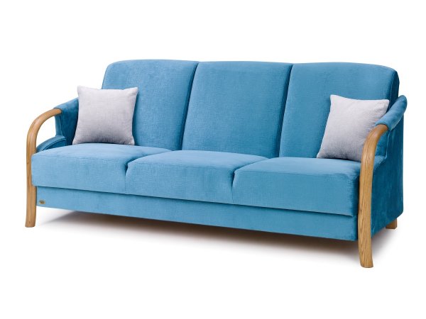 Křeslo s dřevěnými područkami MODEL D