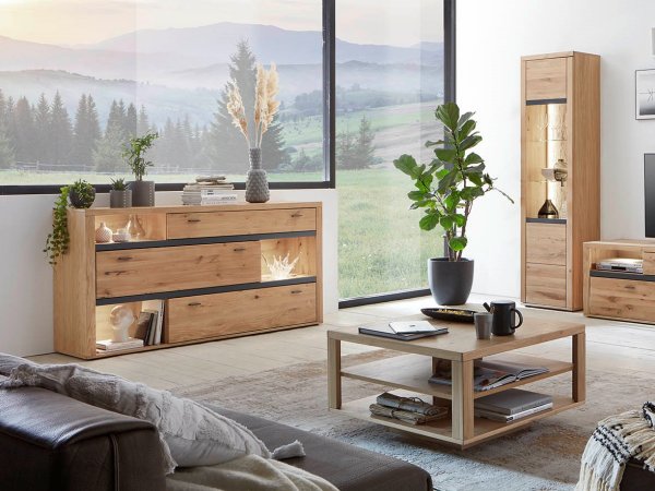 Konferenční stolek VARAS dub zastaralý