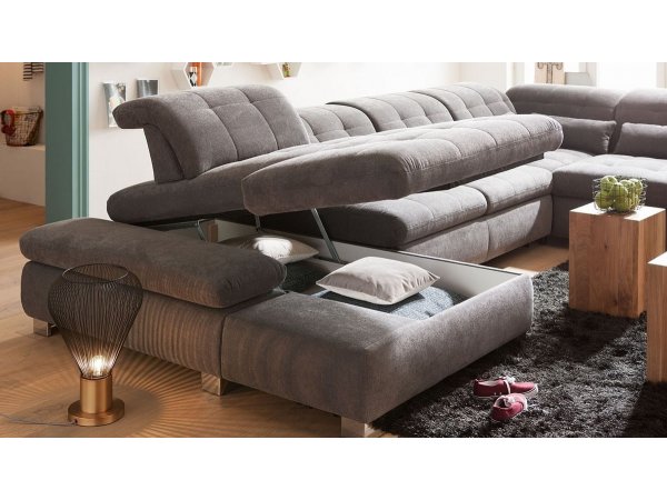 Velká sedací souprava ve tvaru U SANTA LUCIA