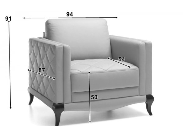 Kožená sedací souprava VEDUZ 3+2+1