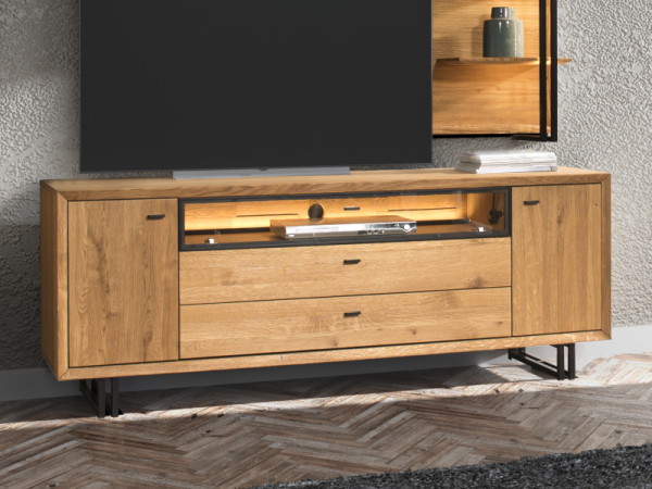 Dubový nábytek do obývacího pokoje VIGO