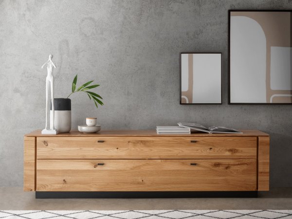 Dubový nábytek do obývacího pokoje KARIS 3 dub divoký 100% masiv