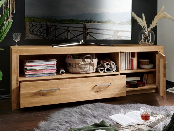 Dubový nábytek ze masivu do obývacího pokoje LOMMA 100% masiv