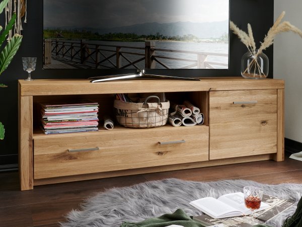 Dubový nábytek ze masivu do obývacího pokoje LOMMA 100% masiv