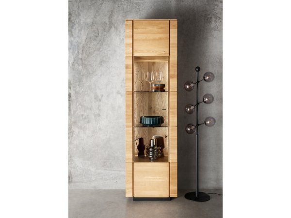 Dubový nábytek do obývacího pokoje KARIS 3 dub divoký 100% masiv