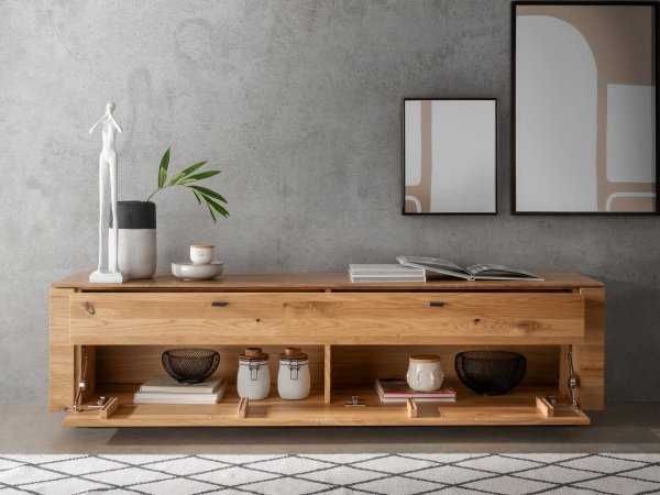 Dubový nábytek do obývacího pokoje KARIS 3 dub divoký 100% masiv