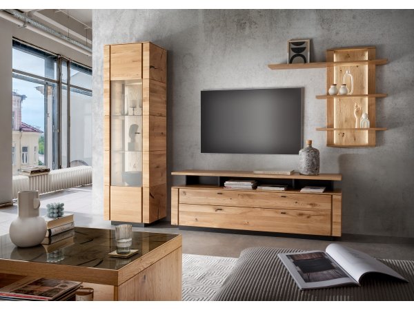 Komoda I z dubového masivu KARIS dub divoký 100% masiv