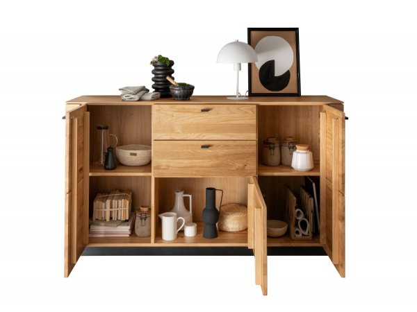 Komoda II z dubového masivu KARIS dub divoký 100% masiv