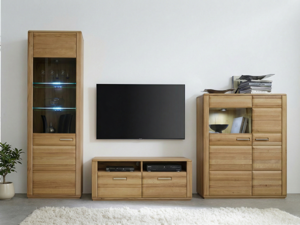 Obývací stěna jádrový buk, XENA 1