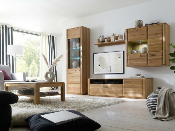 Obývací stěna jádrový buk, XENA 2