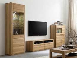 Obývací stěna jádrový buk, XENA 1