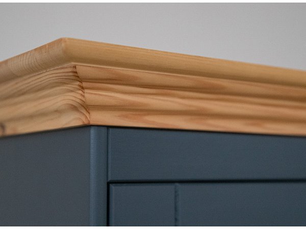 Komoda LUNO grafit/borovice